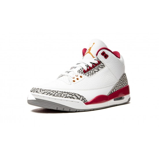 Nike Air Jordan 3 Mens Cardinal CT8532-126 Shoes