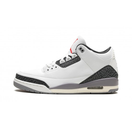 Nike Air Jordan 3 Mens Cement Grey CT8532-106 Shoes