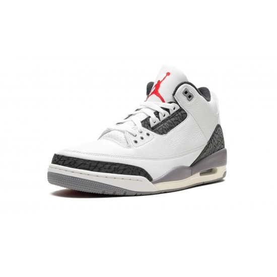 Nike Air Jordan 3 Mens Cement Grey CT8532-106 Shoes