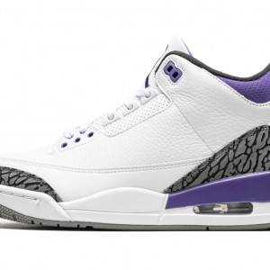 Nike Air Jordan 3 Mens Dark Iris CT8532-105 Shoes