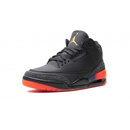 Nike Air Jordan 3 Mens J Balvin - Rio FN0344-001 Shoes