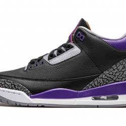 Nike Air Jordan 3 Mens Retro Court Purple CT8532-050 Shoes