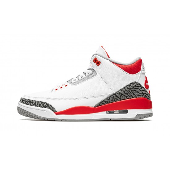 Nike Air Jordan 3 Mens Retro Fire Red 2022 DN3707-160 Shoes