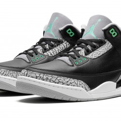 Nike Air Jordan 3 Mens Retro Green Glow CT8532-031 Shoes