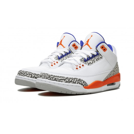 Nike Air Jordan 3 Mens Retro Knicks 136064-148 Shoes