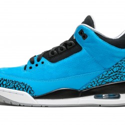 Nike Air Jordan 3 Mens Retro Powder Blue 136064-406 Shoes