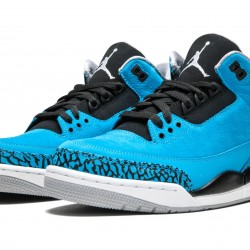 Nike Air Jordan 3 Mens Retro Powder Blue 136064-406 Shoes