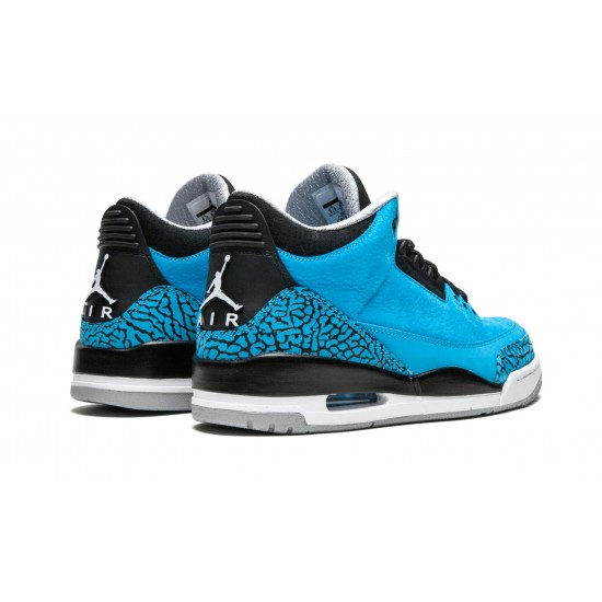 Nike Air Jordan 3 Mens Retro Powder Blue 136064-406 Shoes