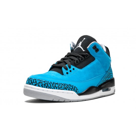 Nike Air Jordan 3 Mens Retro Powder Blue 136064-406 Shoes