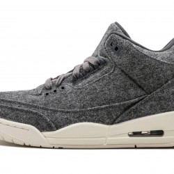 Nike Air Jordan 3 Mens Retro Wool 854263-004 Shoes