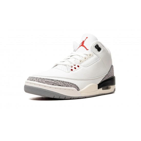 Nike Air Jordan 3 Mens White Cement Reimagined 2023 DN3707-100 Shoes