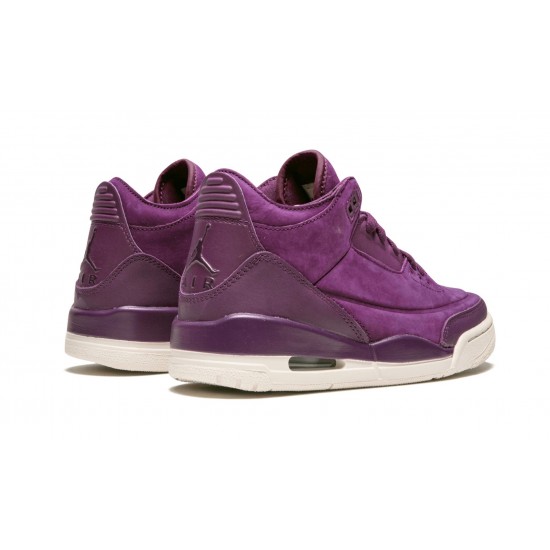 Nike Air Jordan 3 Womens Retro Bordeaux AH7859-600 Shoes