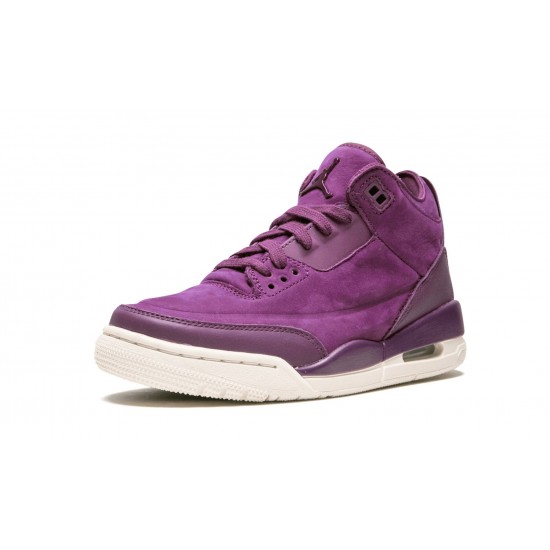 Nike Air Jordan 3 Womens Retro Bordeaux AH7859-600 Shoes