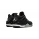 GradeSchool Nike Air Jordan 4 Black Canvas DV0553-006 Shoes