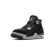 GradeSchool Nike Air Jordan 4 Black Canvas DV0553-006 Shoes