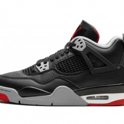 GradeSchool Nike Air Jordan 4 FQ8213-006 Bred Reimagined Shoes