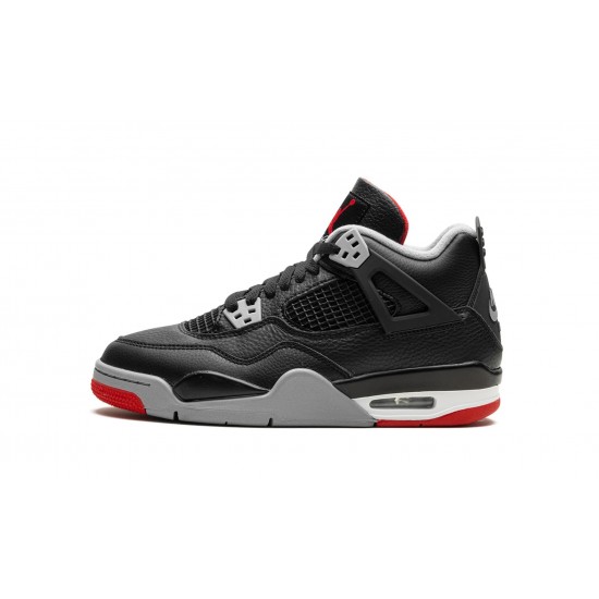 GradeSchool Nike Air Jordan 4 FQ8213-006 Bred Reimagined Shoes