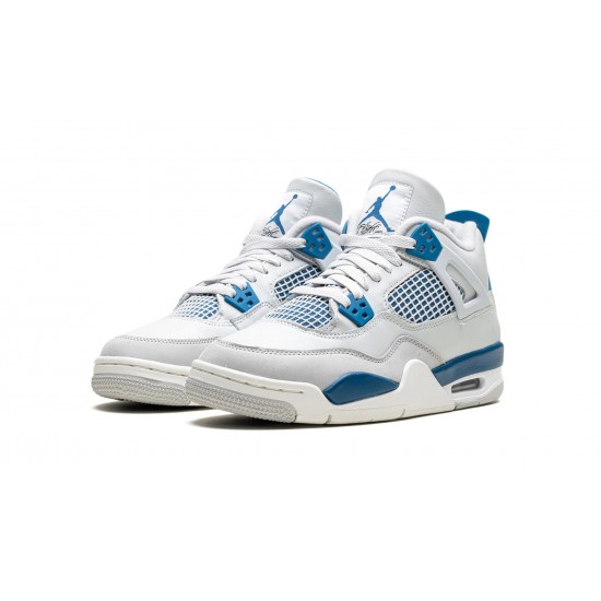 GradeSchool Nike Air Jordan 4 HF4281-141 Military Blue Shoes