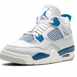 GradeSchool Nike Air Jordan 4 HF4281-141 Military Blue Shoes