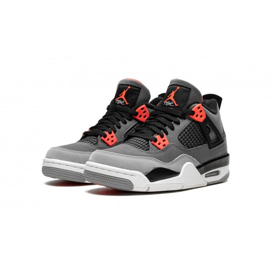 GradeSchool Nike Air Jordan 4 Infared 408452-061 Shoes