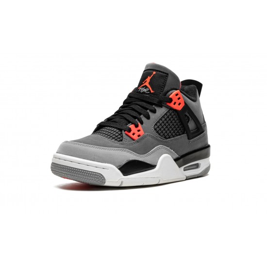 GradeSchool Nike Air Jordan 4 Infared 408452-061 Shoes