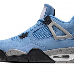 GradeSchool Nike Air Jordan 4 Retro University Blue 408452-400 Shoes