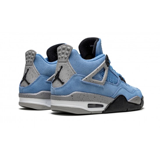 GradeSchool Nike Air Jordan 4 Retro University Blue 408452-400 Shoes