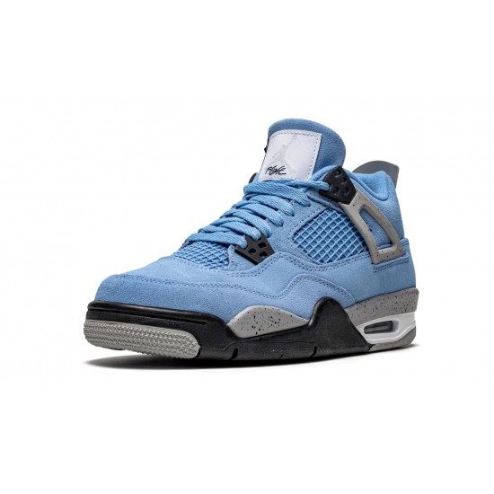 GradeSchool Nike Air Jordan 4 Retro University Blue 408452-400 Shoes