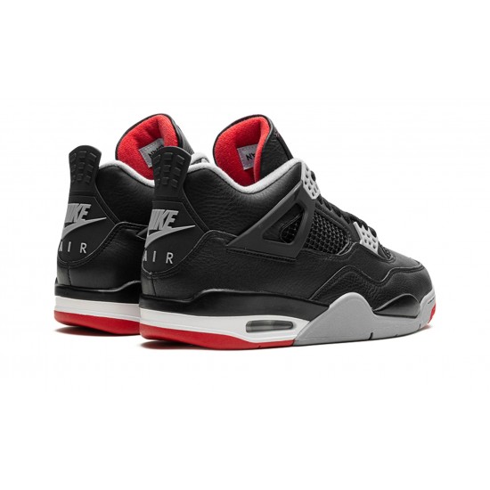 Nike Air Jordan 4 Mens Bred Reimagined FV5029-006 Shoes