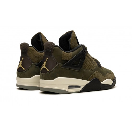 Nike Air Jordan 4 Mens Craft Medium Olive FB9927-200 Shoes