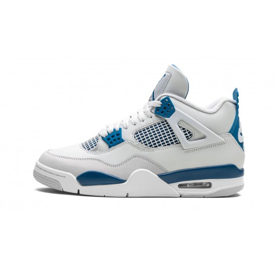 Nike Air Jordan 4 Mens Military Blue FV5029-141 Shoes