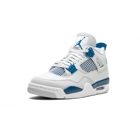 Nike Air Jordan 4 Mens Military Blue FV5029-141 Shoes