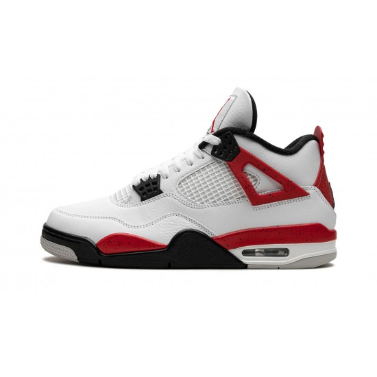 Nike Air Jordan 4 Mens Red Cement DH6927-161 Shoes