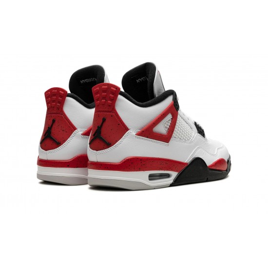 Nike Air Jordan 4 Mens Red Cement DH6927-161 Shoes