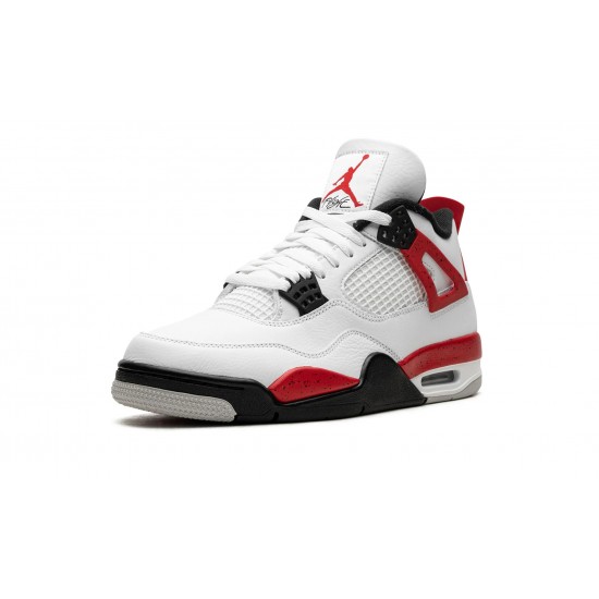 Nike Air Jordan 4 Mens Red Cement DH6927-161 Shoes