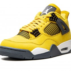 Nike Air Jordan 4 Mens Retro Lightning 2021 CT8527-700 Shoes