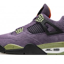 Nike Air Jordan 4 Womens Retro Canyon Purple AQ9129-500 Shoes