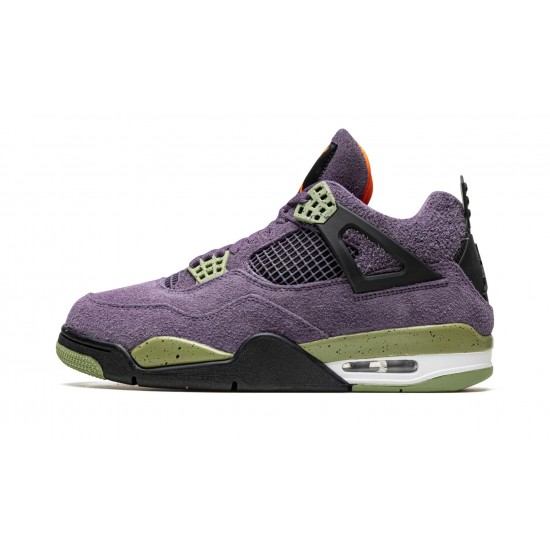 Nike Air Jordan 4 Womens Retro Canyon Purple AQ9129-500 Shoes