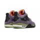 Nike Air Jordan 4 Womens Retro Canyon Purple AQ9129-500 Shoes