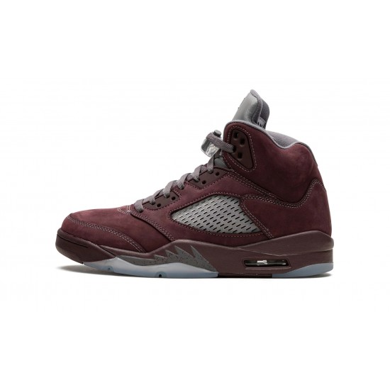 Nike Air Jordan 5 Mens Burgundy 2023 DZ4131-600 Shoes