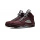 Nike Air Jordan 5 Mens Burgundy 2023 DZ4131-600 Shoes