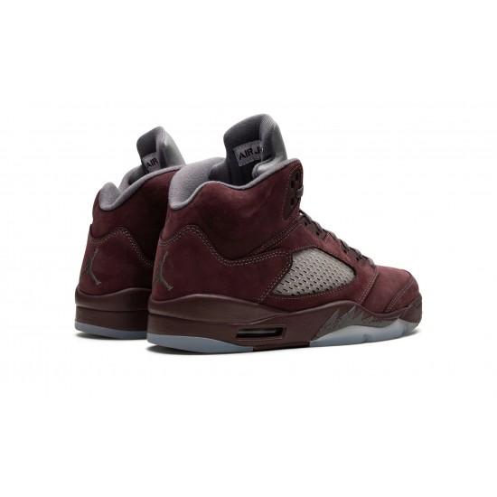 Nike Air Jordan 5 Mens Burgundy 2023 DZ4131-600 Shoes