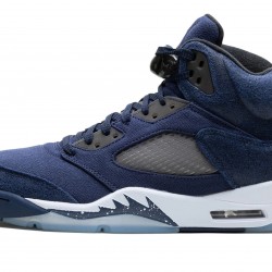 Nike Air Jordan 5 Mens Midnight Navy FD6812-400 Shoes