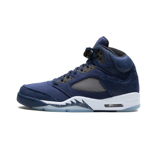 Nike Air Jordan 5 Mens Midnight Navy FD6812-400 Shoes