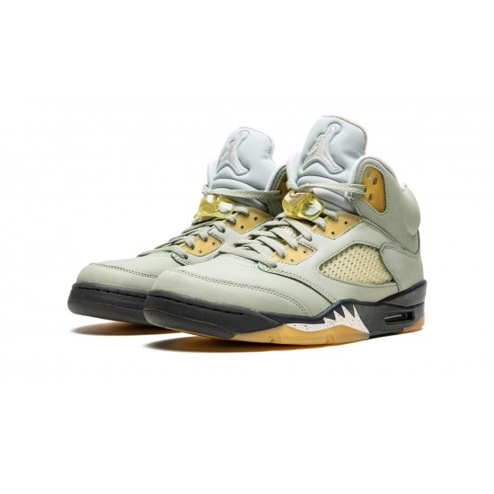 Nike Air Jordan 5 Mens Retro Jade Horizon DC7501-300 Shoes