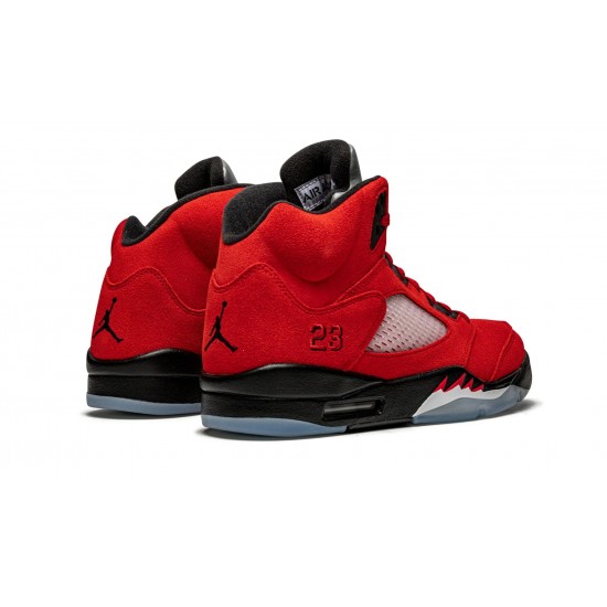 Nike Air Jordan 5 Mens Retro Raging Bull 2021 DD0587-600 Shoes