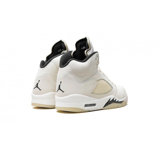 Nike Air Jordan 5 Mens Retro Sail FN7405-100 Shoes