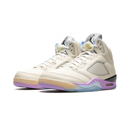 Nike Air Jordan 5 Mens Retro We The Best - Sail DV4982-175 Shoes