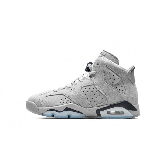 GradeSchool Nike Air Jordan 6 Retro Georgetown 384665-012 Shoes