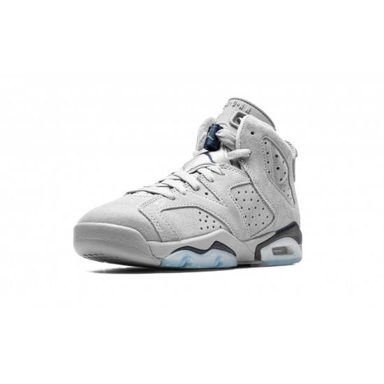 GradeSchool Nike Air Jordan 6 Retro Georgetown 384665-012 Shoes